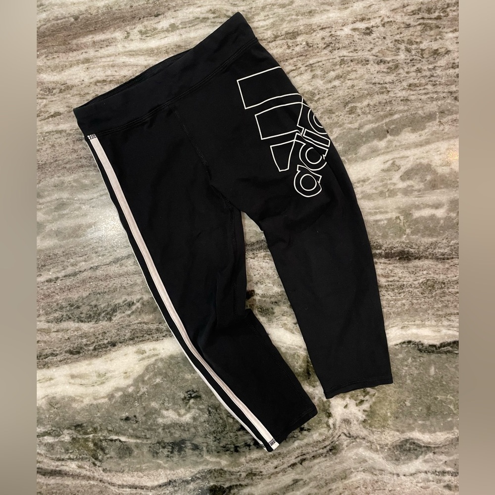 Adidas Legging Small Black Size Girls Small